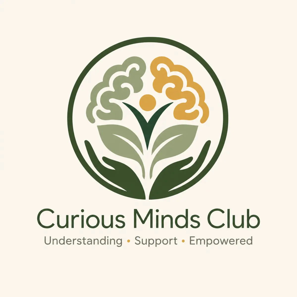 Curious Minds Club wellbeing logo
